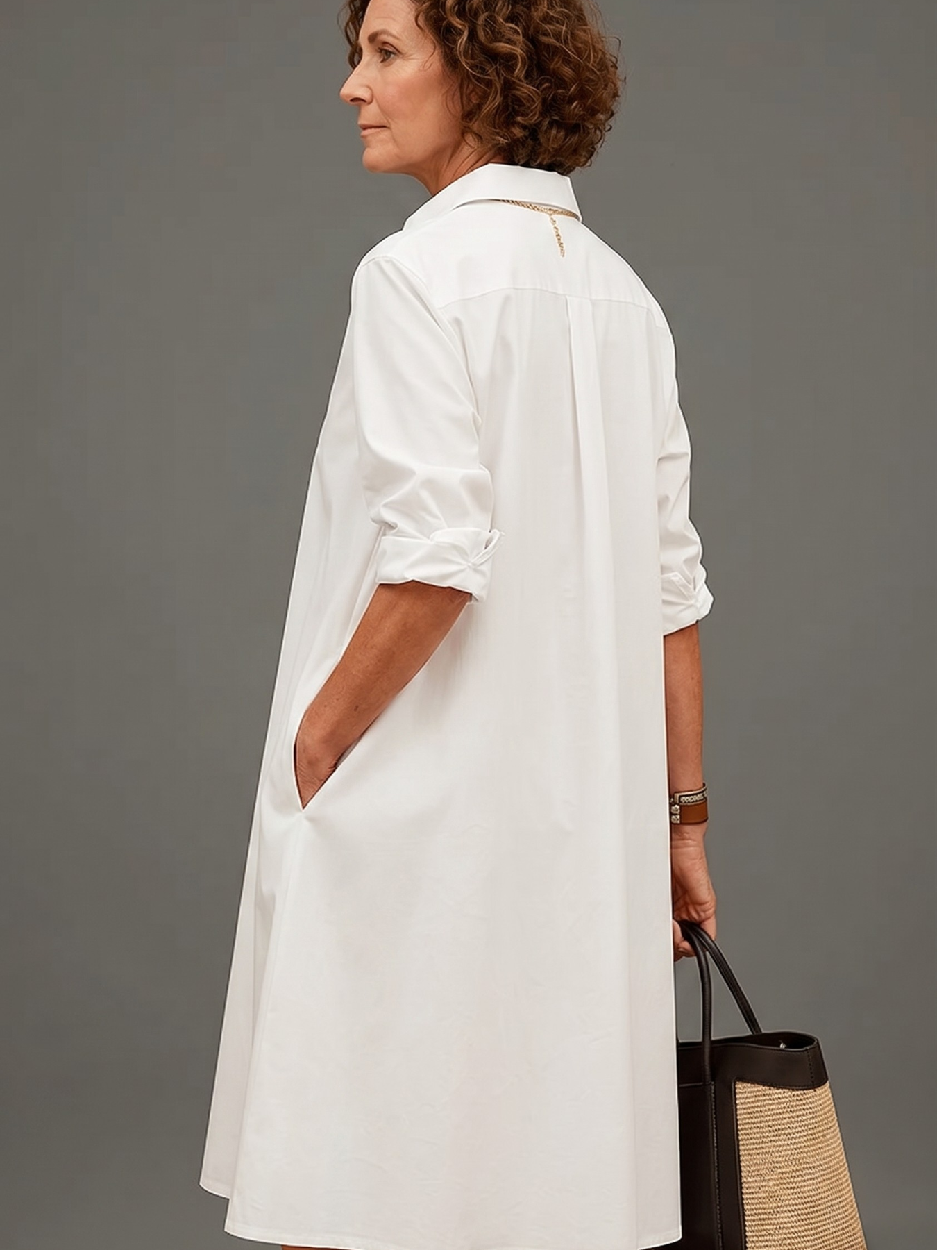 Sadie | Vestido midi cuidado y elegante