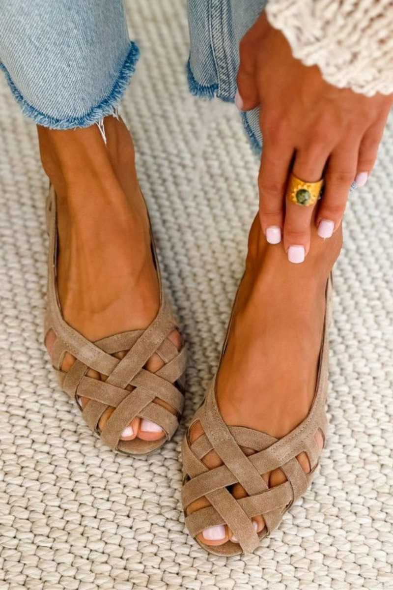 Caterina | Sandalias Trenzadas de Verano