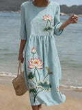 Vanessa vestido floral ligero Elena Moreti