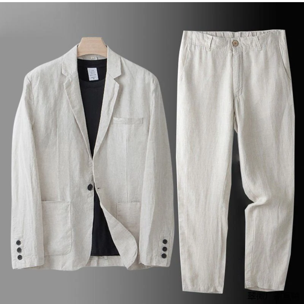 Amalfi | Conjunto de Lino Elegante