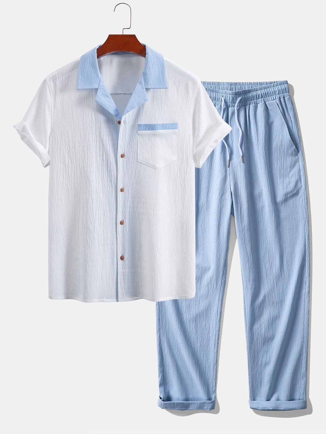 Cerdeña | Conjunto de Lino Texturizado