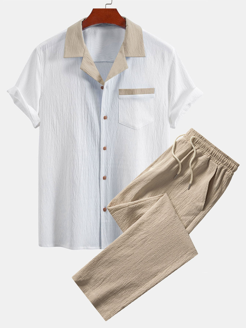 Cerdeña | Conjunto de Lino Texturizado