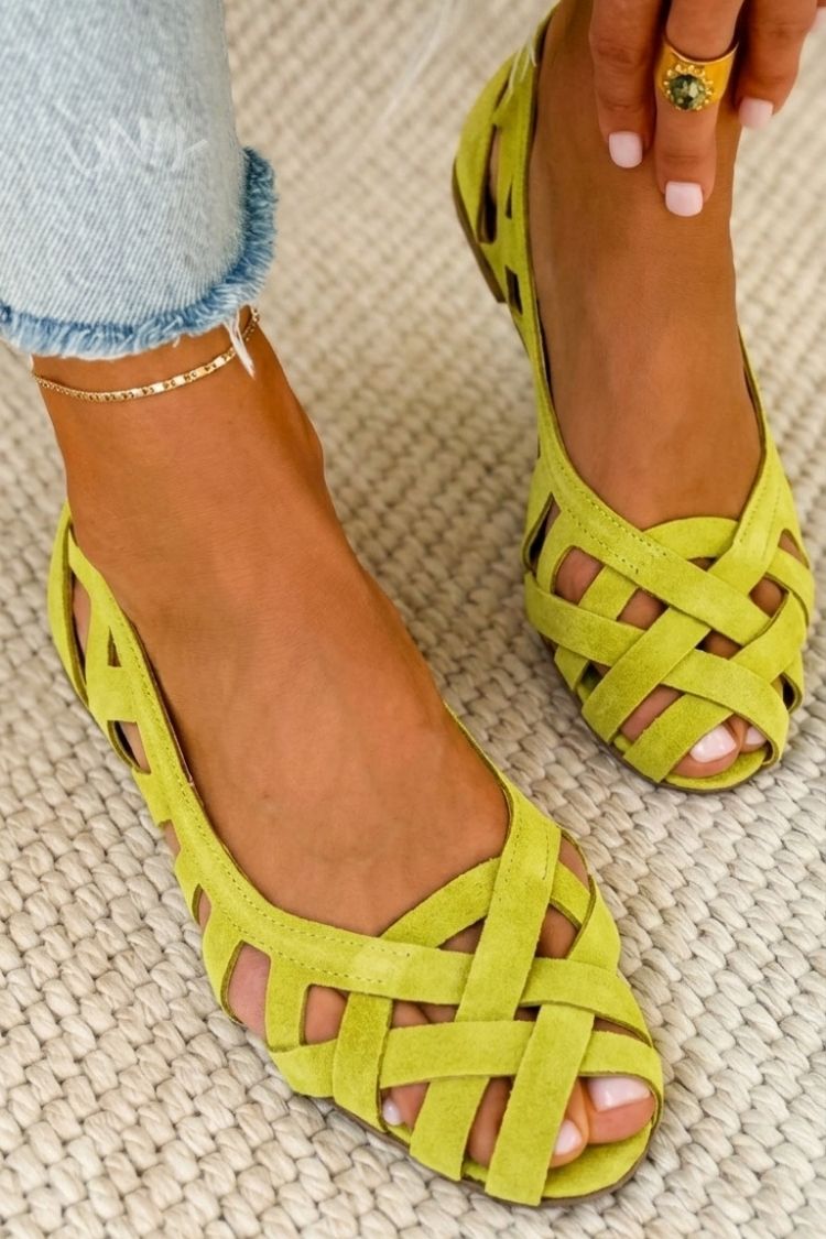 Caterina | Sandalias Trenzadas de Verano