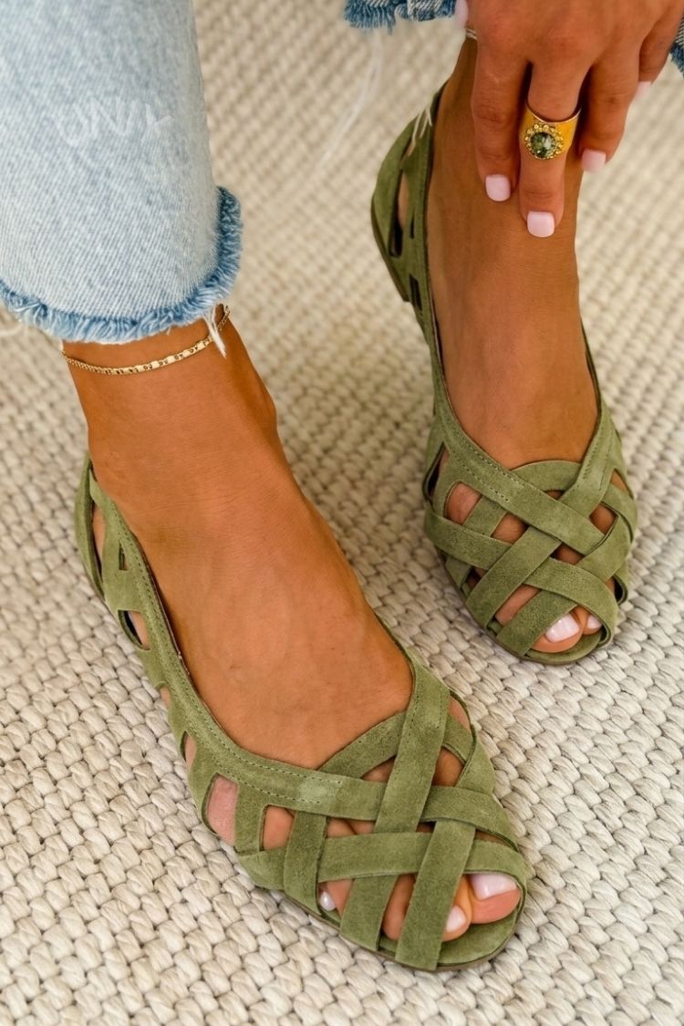 Caterina | Sandalias Trenzadas de Verano