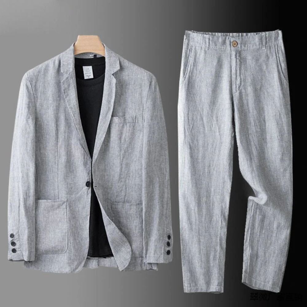 Amalfi | Conjunto de Lino Elegante