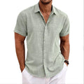 Miami | Camisa de Lino Manga Corta