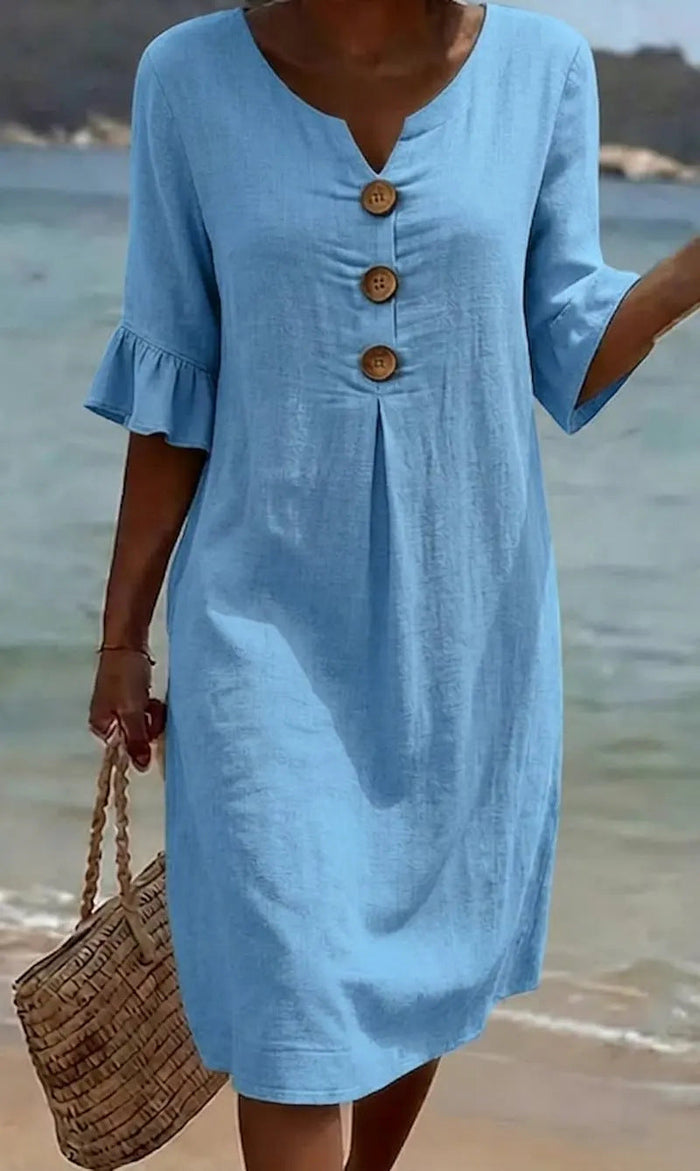 Vestido informal de mujer azul navy