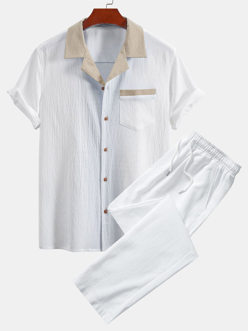 Cerdeña | Conjunto de Lino Texturizado