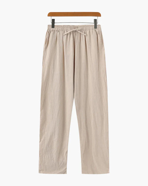 Cannes | Pantalón de Lino Relajado