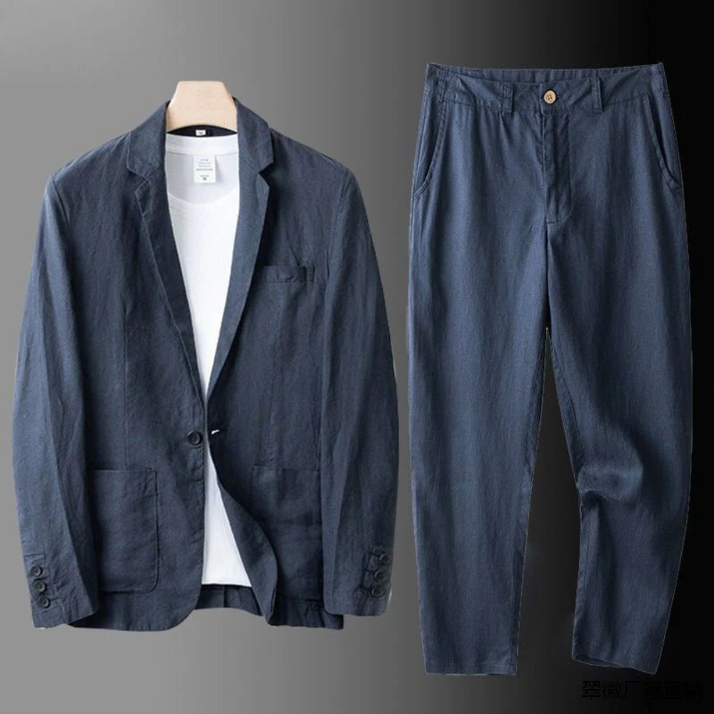 Amalfi | Conjunto de Lino Elegante