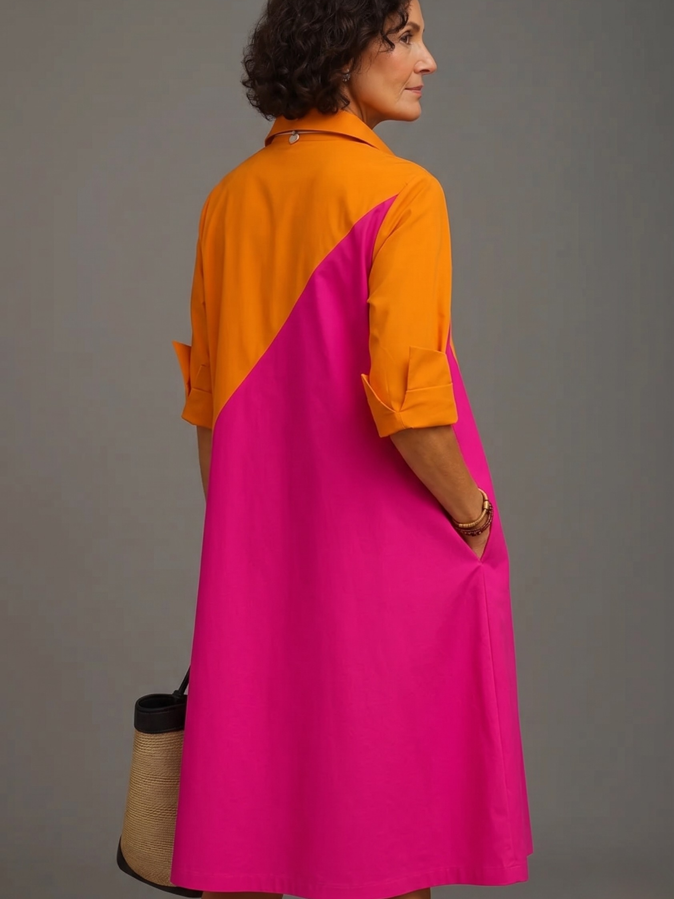 Kayla | Vestido midi cuidado y elegante