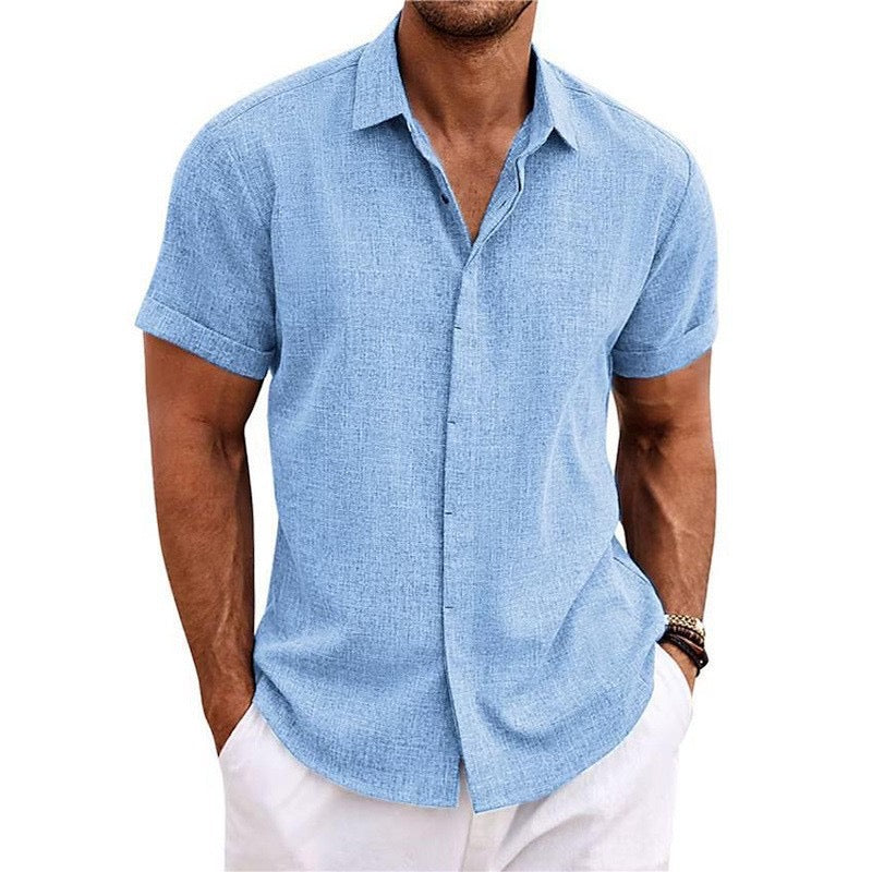 Miami | Camisa de Lino Manga Corta