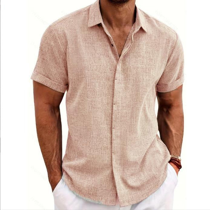 Miami | Camisa de Lino Manga Corta