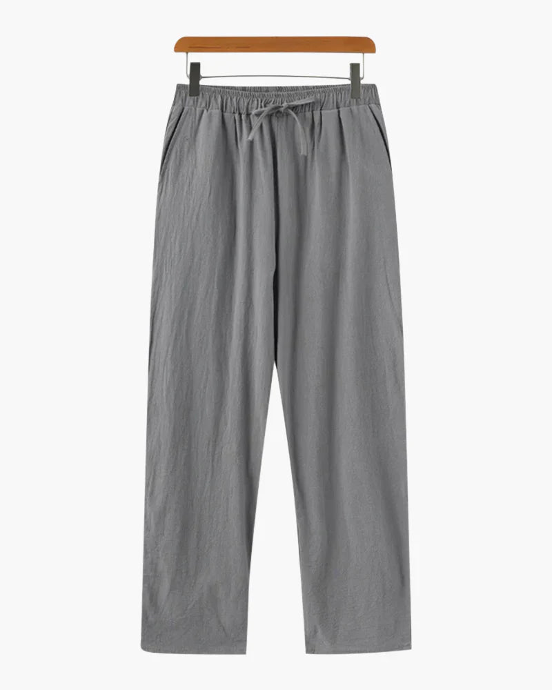 Cannes | Pantalón de Lino Relajado