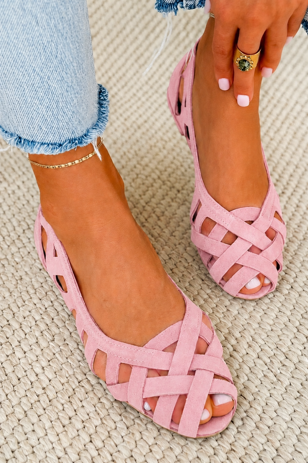 Caterina | Sandalias Trenzadas de Verano
