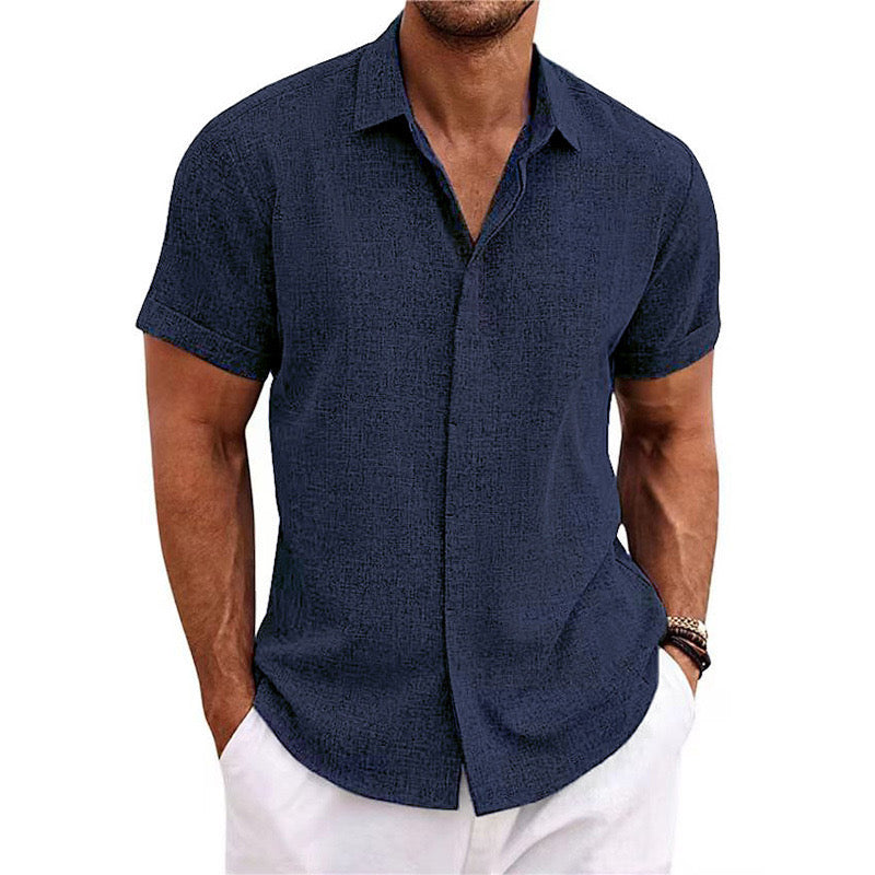 Miami | Camisa de Lino Manga Corta