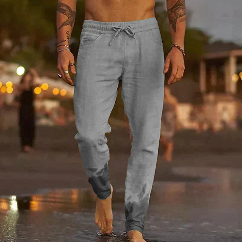 Ischia | Pantalón de Lino de Playa