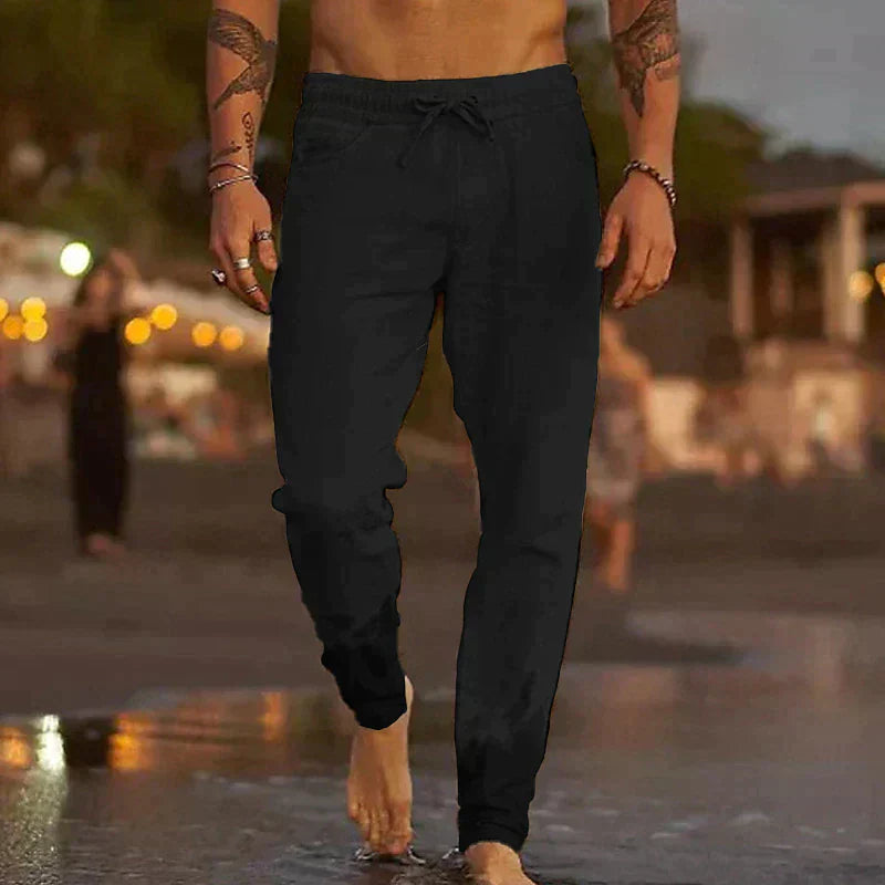 Ischia | Pantalón de Lino de Playa