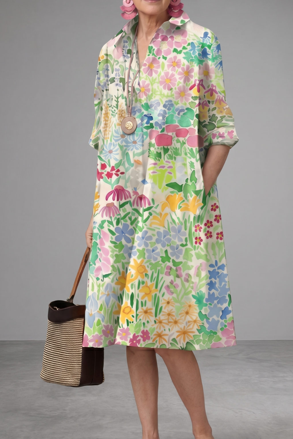 Paige | Vestido midi cuidado y elegante