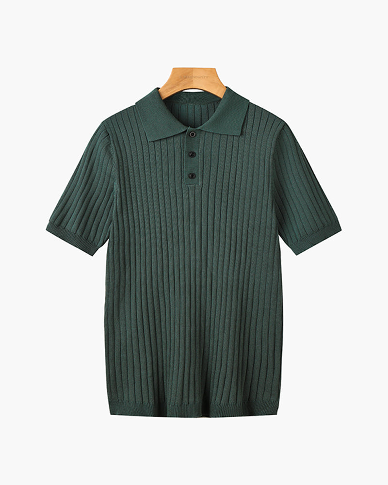 Gimcheon | Polo de Punto Acanalado
