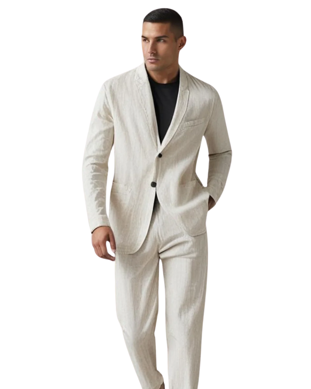 Amalfi | Conjunto de Lino Elegante