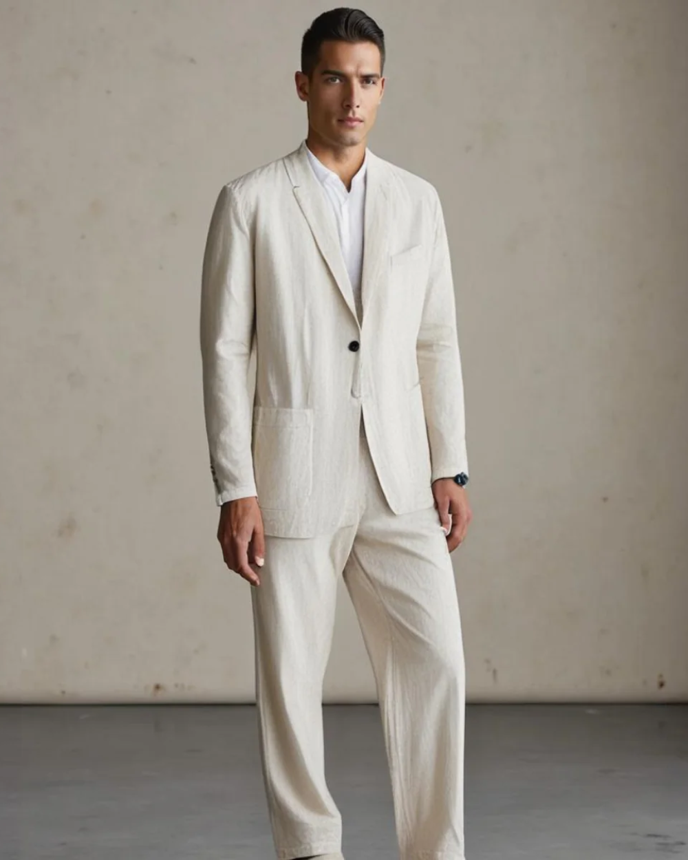 Amalfi | Conjunto de Lino Elegante