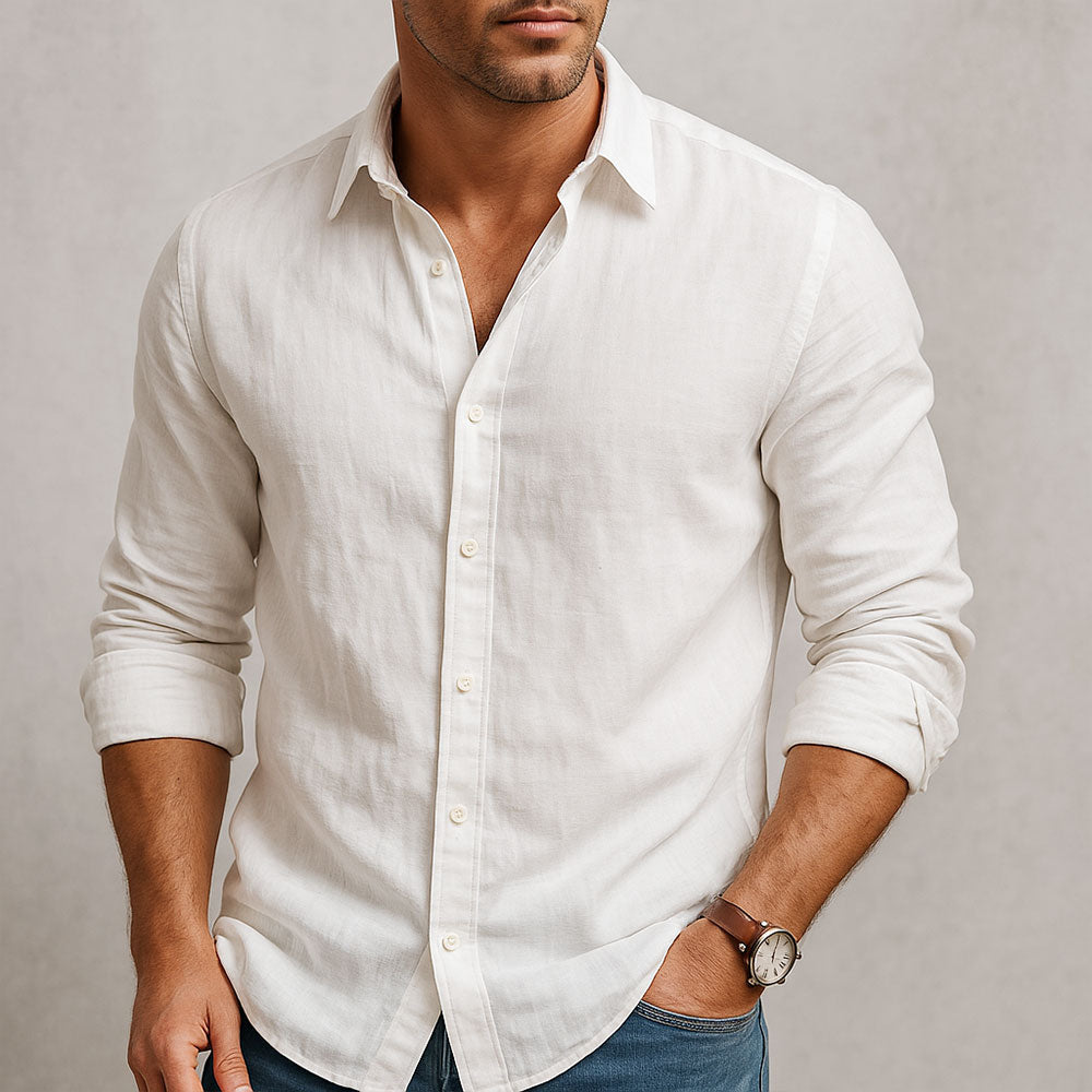 Positano | Camisa de Lino Esencial