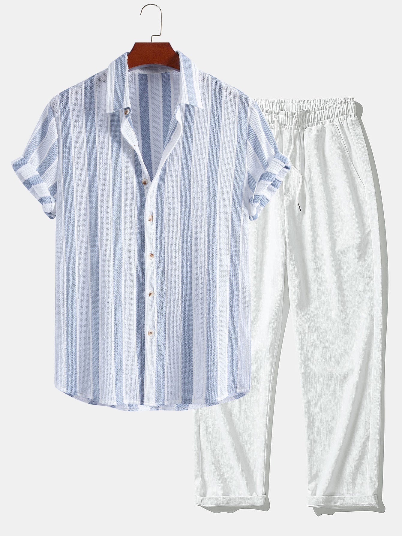 San Remo | Conjunto de Lino a Rayas