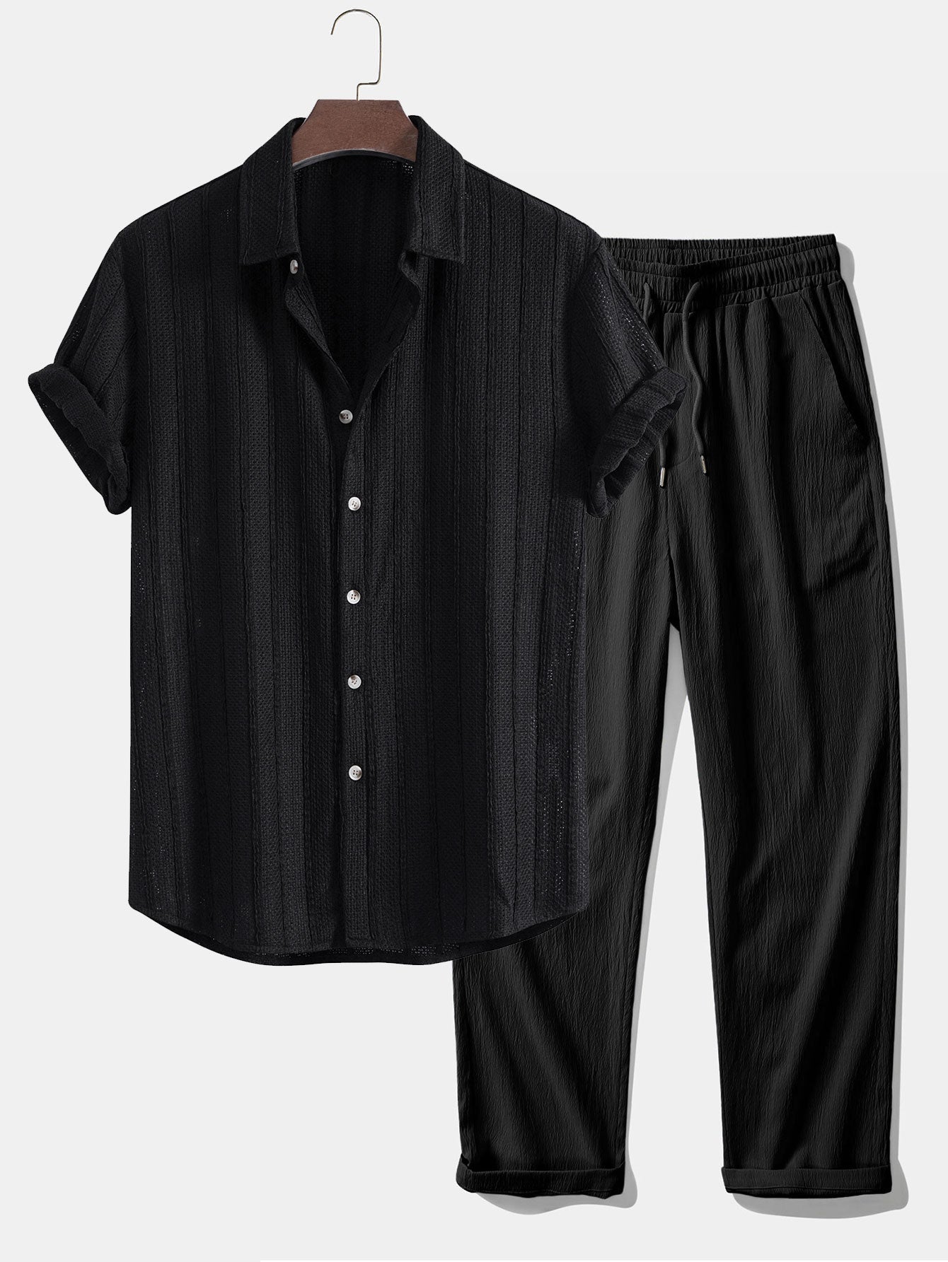 San Remo | Conjunto de Lino a Rayas