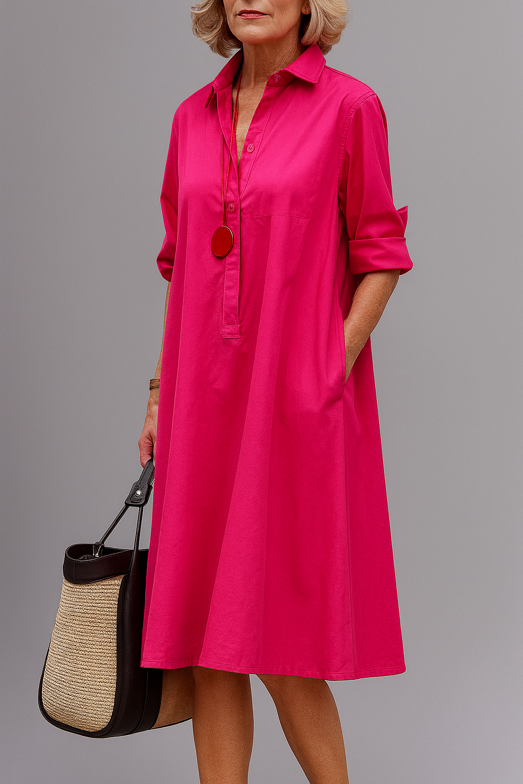 Chloe | Vestido midi cuidado y elegante