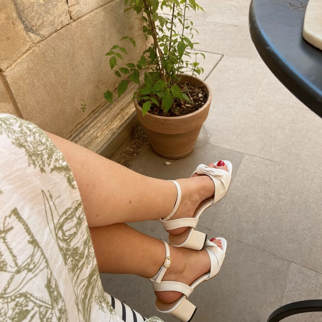 Giulia | Sandalias con Lazo Mujer